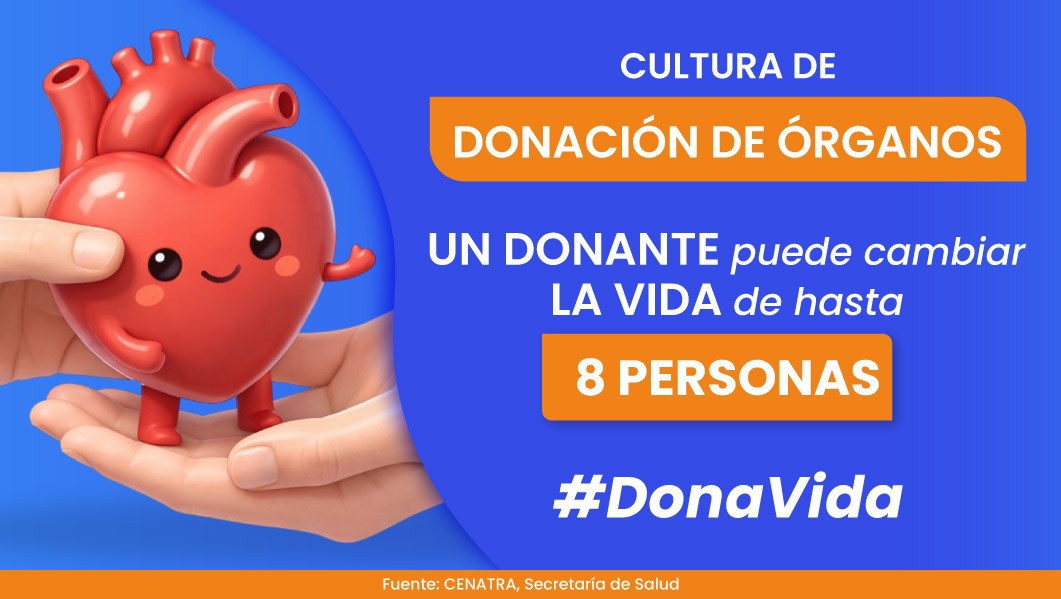 Campaña de concientización entre la población a favor de una cultura de donación de órganos